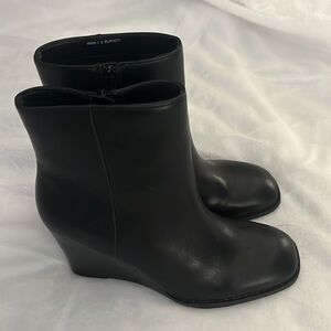 Dolce Vita Rupart Black Wedge Boots
